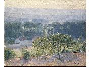 Guy Rose Late Afternoon, Giverny oil